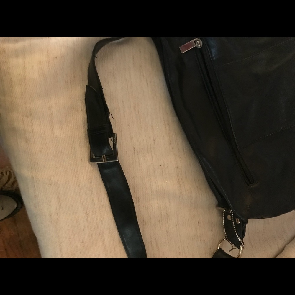 Leather Shoulder Bag - Picture 3 of 7